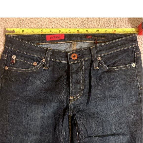 AG Adriano Goldschmied The Angel Bootcut Dark Wash Women's Denim Jeans Size 26R - Picture 6 of 11
